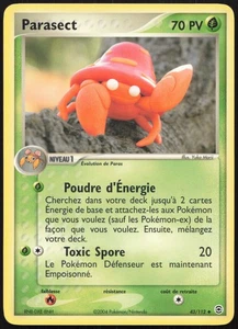 Carte Pokémon Paras 43/112   Rouge Feu & Vert Feuille Français - Picture 1 of 2