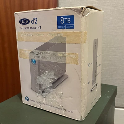 8TB LACIE D2 THUNDERBOLT 2 DRIVE  - Image 1 of 4