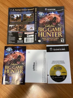 Cabela's Big Game Hunter: 2005 Adventures (Nintendo GameCube, 2004) - Image 1 of 2
