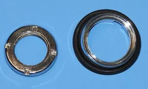 1975-78 MERCURY GRAND MARQUIS OEM POWER ANTENNA BEZEL with NUT - Picture 1 of 5