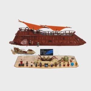 UNIQUEDISPLAY Display Stand For LEGO 75396 Jabba’s Sail Barge 75397 Desert Skiff - Picture 1 of 9