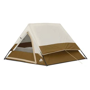 7' x 7' 3-Person A-Frame Tent,13.44 lbs Durable 75D fabric on tent walls&rainfly - Picture 1 of 12
