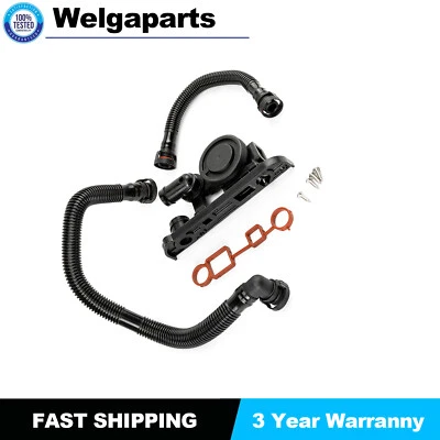 1X PCV Crankcase Vent Valve Hose Kit 06F129101P For VOLKSWAGEN JETTA 2007-2008 - Image 1 of 4