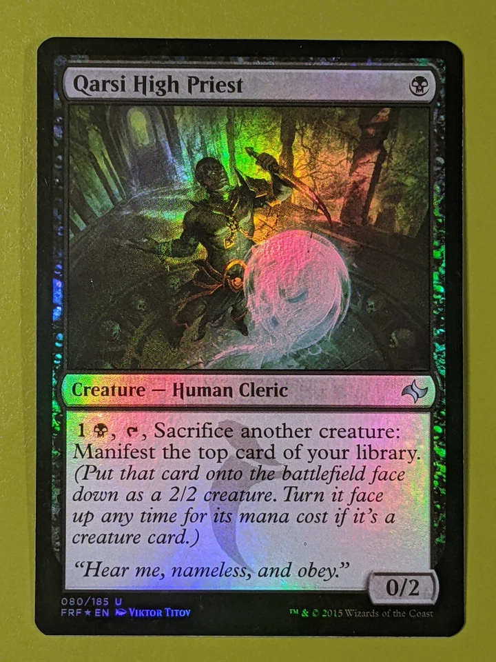 FOIL Qarsi High Priest x1 Fate Reforged 1x Magic the Gathering MTG - Image 1 of 1