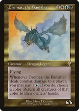 Dromar, the Banisher Invasion PLD White Blue Black Rare MAGIC CARD ABUGames