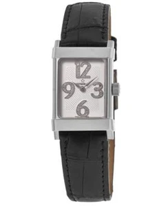 New Eterna 1935 Silver Diamond Dial Leather Strap Women's Watch 8790.41.14.1156 - Picture 1 of 4