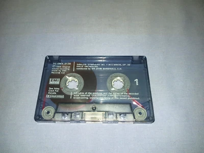 SIBELIUS SYMPHONY No.1 CLASSICAL CASSETTE TAPE ALBUM (NO INLAY #81) - Image 1 of 2