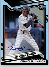 2022 Panini Elite Extra Edition Baseball Signature/Autographs Pick From List