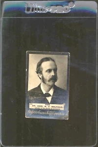 1901 Ogden's Guinea Gold AJ BALFOUR Gold Champion Vintage Cigarette Card - Picture 1 of 2