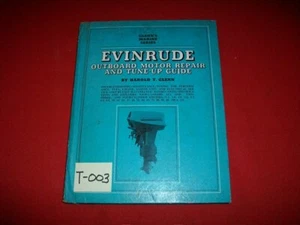 GUÍA DE REPARACIÓN Y PUESTA A PUNTO GLENN'S MARINE EVINRUDE 1969 DE COLECCIÓN 1,2,3,4 CILINDROS - Imagen 1 de 4