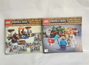 Lego Minecraft 21116 Crafting Box Instruction Manuals Book 1 and 2 - Picture 1 of 5