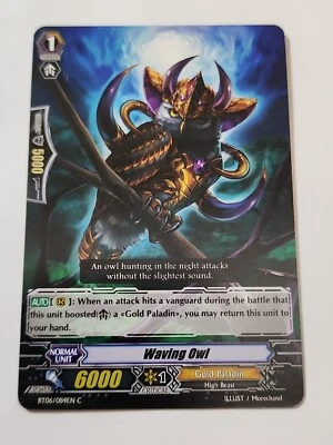 Cardfight!! Vanguard Waving Owl BT06/084EN C CFV NM - Image 1 of 3