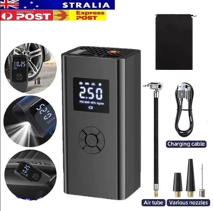 Cordless Car Tyre Inflator Digital USB Rechargeable Tire Air Compressor Pump UK - Picture 1 of 20