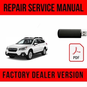SUBARU LEGACY OUTBACK 2015 2016 2017 2018 SERVICE REPAIR MANUAL - Picture 1 of 1