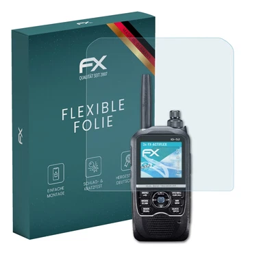 atFoliX 3x Folie für Icom ID-52 Schutzfolie klar&flexibel Displayschutzfolie - Bild 1 von 4