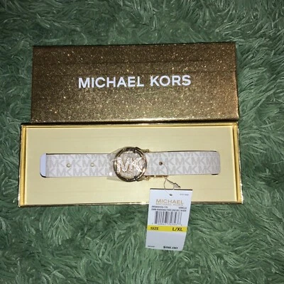 Women’s Michael Kors Gift Boxed Rhinestone Belt NWT Size L/XL - Image 1 of 2