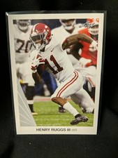2020 Leaf 1990 Retro Henry Ruggs III Rookie Card #9