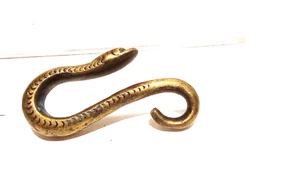 Moche gilt metal snake Belt-Sash hook 5 cm - Picture 1 of 22