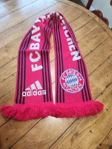 Adidas FC Bayern Scarf Authentic Soccer - Picture 1 of 5