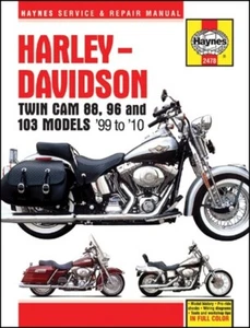 Haynes 2478 Service Repair Manual For Harley Twin Cam 88 96 103 08210 - Picture 1 of 1