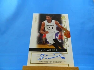 CJ Wilcox SP Authentic SPA 2014-15 Future Watch Autograph Auto - Picture 1 of 2