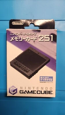 GameCube Memory Card 251 Blocks Official Nintendo - Brand New in Box  - Image 1 of 2
