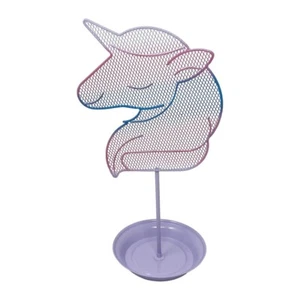 Pendientes organizadores de soporte de joyería arco iris unicornio - Imagen 1 de 4