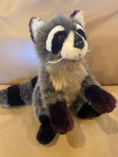Fiesta 12" REALISTIC Sitting Raccoon Plush Stuffed Animal