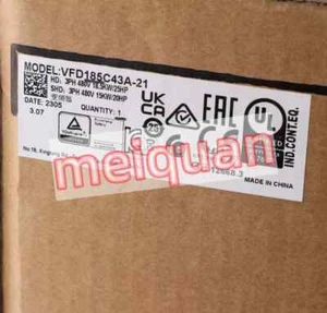 NEW Delta VFD185C43A-21 frequency converter Fast Delivery DHL/FedEX - Picture 1 of 3