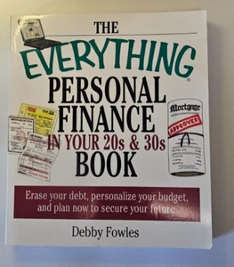 Debby Fowles Everything Personal Finance in Your 20s & 30s Book 2003 BF - Bild 1 von 4