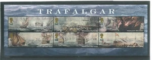 2005 GB Bicentenary of the Battle of Trafalgar SG2574-2579 Stamp Set in a MS. - Picture 1 of 1