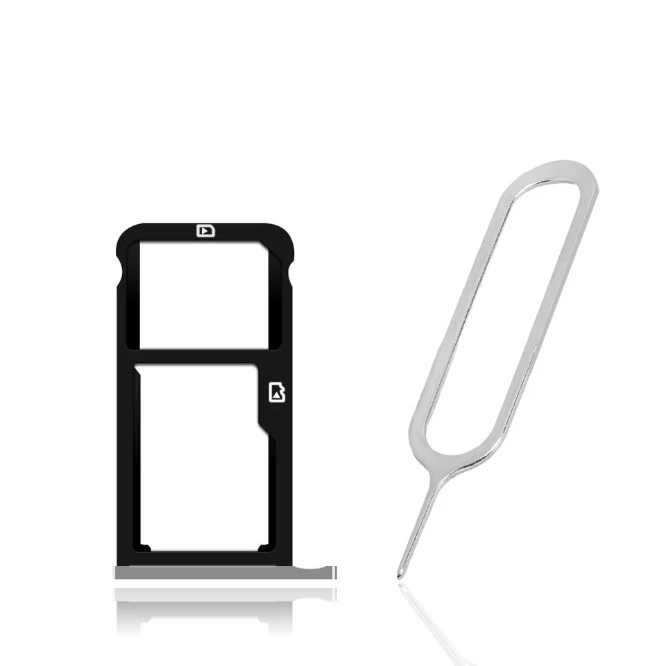 Durable UPGRADE SIM and Memory Card Tray Holder + Card Pin for ZTE Zmax Pro Z981 - Image 1 of 1