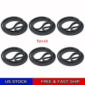 WP40111201 Dryer Belt Compatible Replacement for Whirlpool 40111201 6Pack - Picture 1 of 9