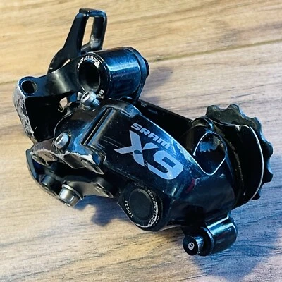 SRAM X9 10 速精确动作中笼后变速器带 2 型离合器 — 第 1/4 张图片