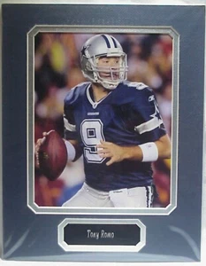 Tony Romo Dallas Cowboys Photo Matted & Name Plate 11x14 Ready to Frame C62 - Picture 1 of 1