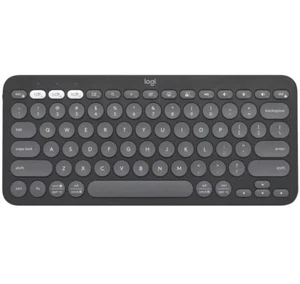 Logitech Pebble Keys 2 K380S, Multi-Device Bluetooth Wireless Keyboard with Cust - Picture 1 of 12