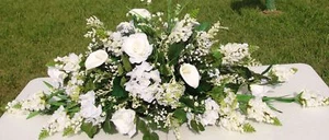 Mesa de boda centro de mesa abrigo mesa spray arreglo altar colores personalizados - Imagen 1 de 1