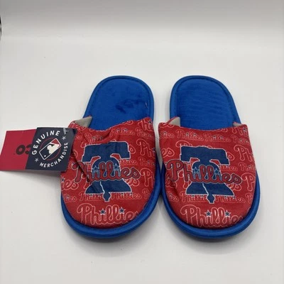 Foco MLB Philadelphia Phillies Slippers Youth Size Large (5-6) New - Image 1 of 4