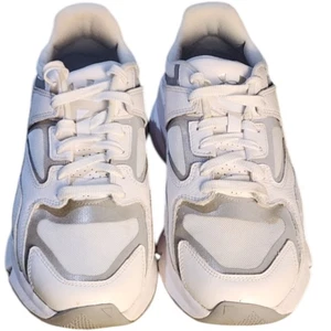 Under Armour Forge 96 Sneakers White Men’s 9 Women’s 10.5 Chunky Retro 3027719 - Picture 1 of 11