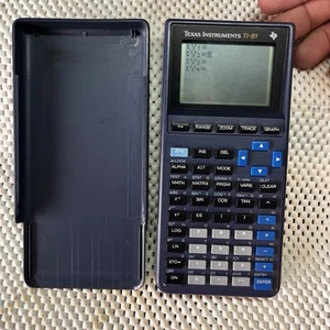 Texas instrument TI-81 Graphing / Scientific Calc w/ Cover Batteries Not Includ. - Picture 1 of 10