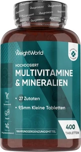 Vitamins & Minerals - 400 Tablets - Vitamin C Vitamin D3 B Complex - Zinc Iodine - Bild 1 von 6