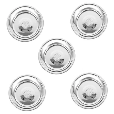  5 Pcs Ciotola Acciaio Gatto Di Ciotole Per Alimenti Animali Domestici - Immagine 1 di 4