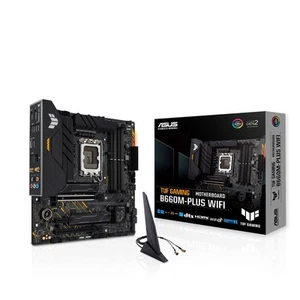 ASUS TUF Gaming B660M-PLUS WiFi Mainboard Sockel Intel LGA 1700 (Intel B660, mAT - Afbeelding 1 van 10
