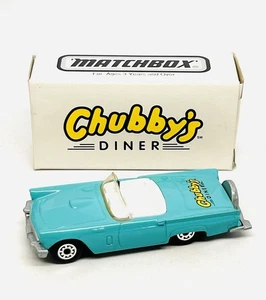 Matchbox International 42 1957 Ford Thunderbird "Chubby's Diner" blau, neuwertig! - Bild 1 von 3