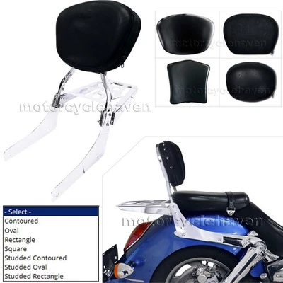 Respaldo con portaequipajes Honda VTX1300R VTX1300S VTX1800S VTX1800R barra Sissy Foto 1 de 4