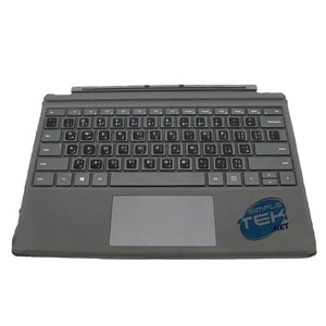 Microsoft Keyboard Surface Pro 3 4 5 6 7 Qwerty Layout With Adhesives Arab - Picture 1 of 6