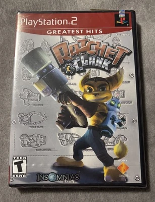 Ratchet & Clank (Sony PlayStation 2, 2002) Greatest Hits New & SEALED PS2 - Image 1 of 4