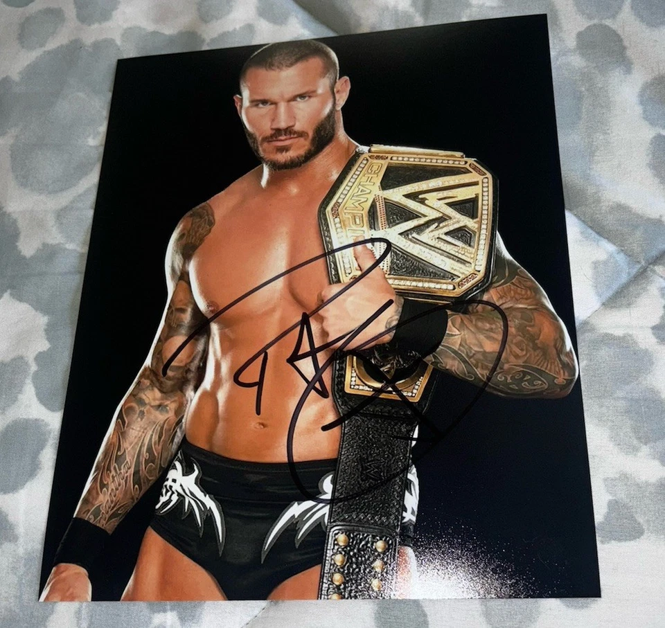 Foto firmada por Randy Orton 8x10 WWE Viper Foto 1 de 1