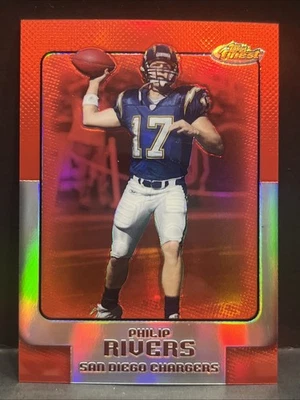 2006 Topps Finest #97 Philip Rivers Refractor /399 - Image 1 of 3