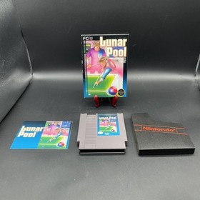 Lunar Pool (Nintendo Entertainment System NES, 1987) CIB Completo En Caja